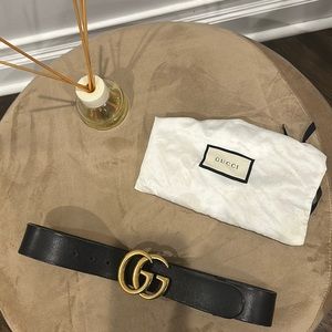 Gucci leather belt